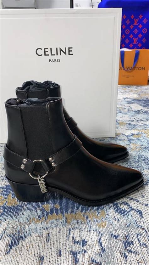 celine men's|Celine men boots.